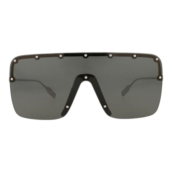 Gucci Unisex Shield/Wrap Gold Silver Grey Fashion Designer Eyewear - Picture 1 of 4